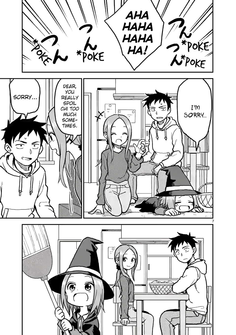 Karakai Jouzu no (Moto) Takagi-san Chapter 110 7